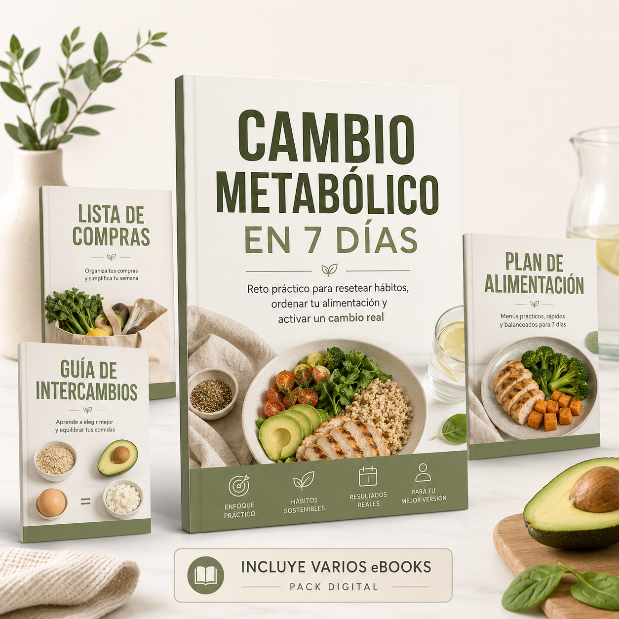Cambio Metabólico en 7 días y baja entre 2 a 5 kg-